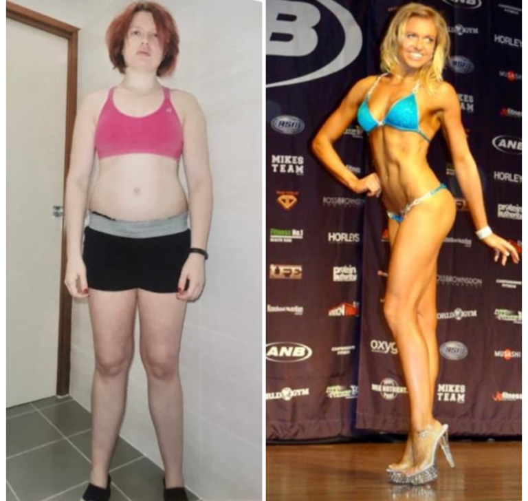 Fit and Healthy Before And After